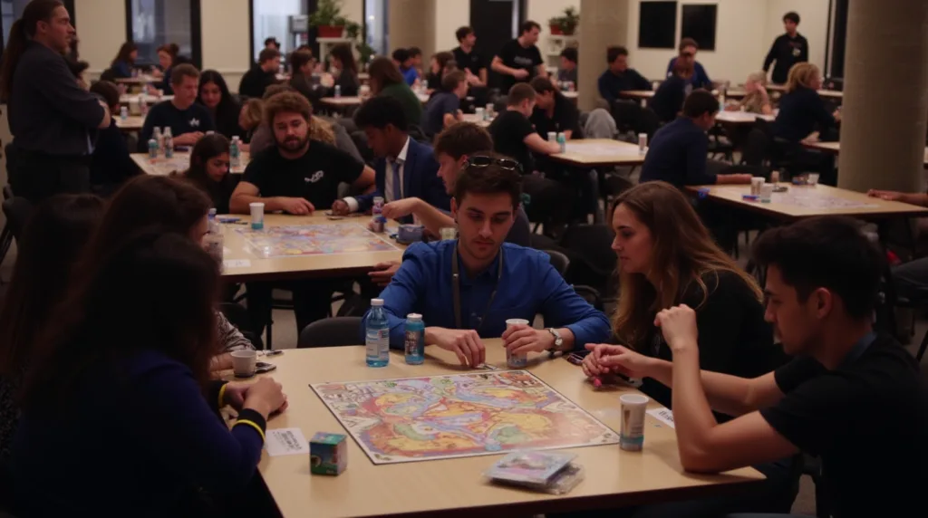 Visible MLM distributors demonstrating games