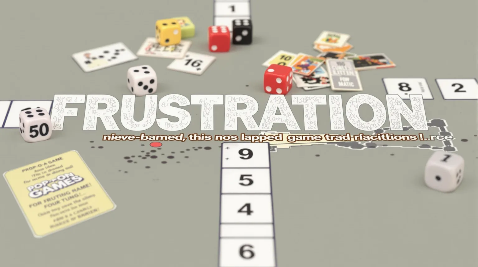 How Do You Play Frustration Board Game? A Complete Guide Board Game - Frustration (traditional Pop-O-Matic dice-based race game)