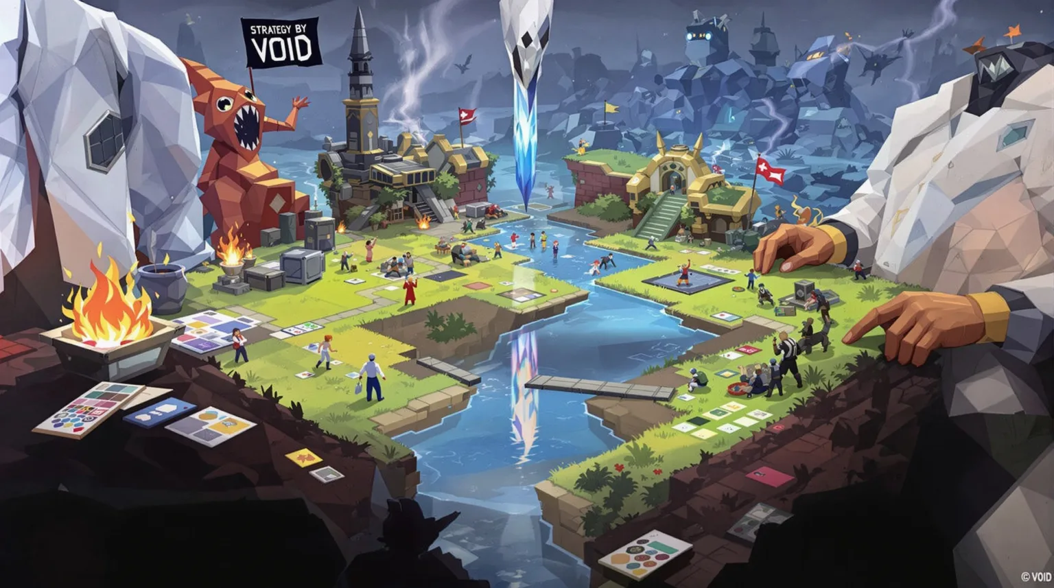 Who Makes VOID Board Game? Discover Its Creators & Design Board Game Industry - VOID Strategy Game Development and Production