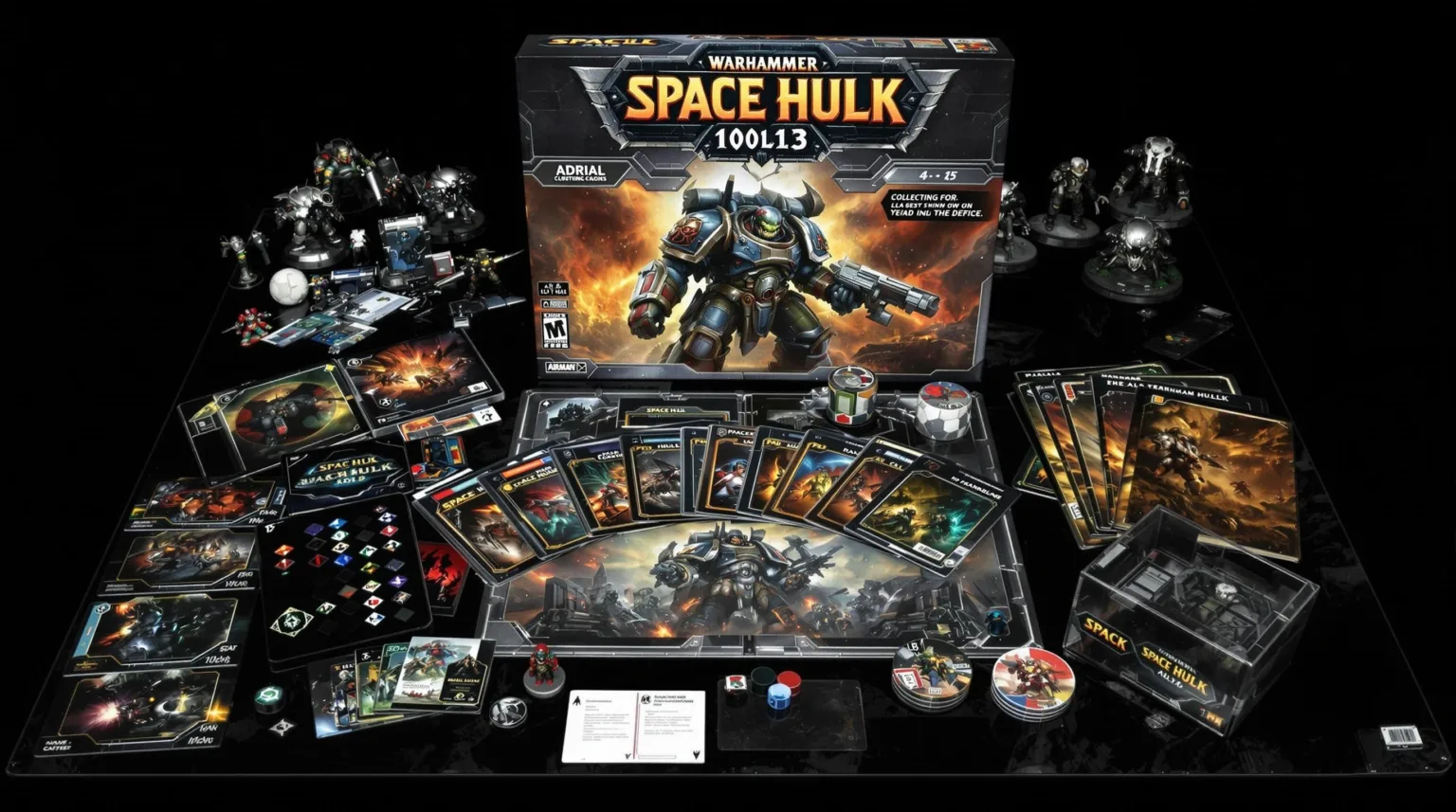 Board game collecting and valuation of Space Hulk (Warhammer 40,000 board game)