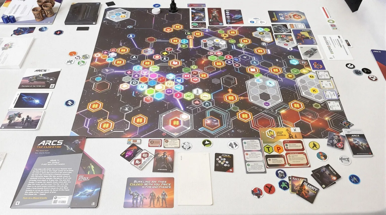 How to Play Arcs Board Game: A Complete Beginner’s Guide Board game rules and mechanics for Arcs (4X-style space strategy board game)