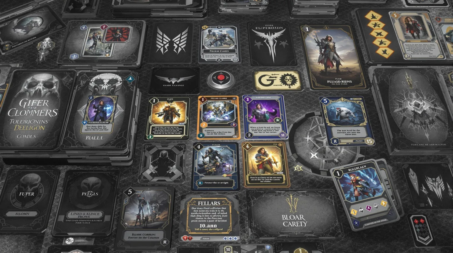 Board Game Card Design and Manufacturing