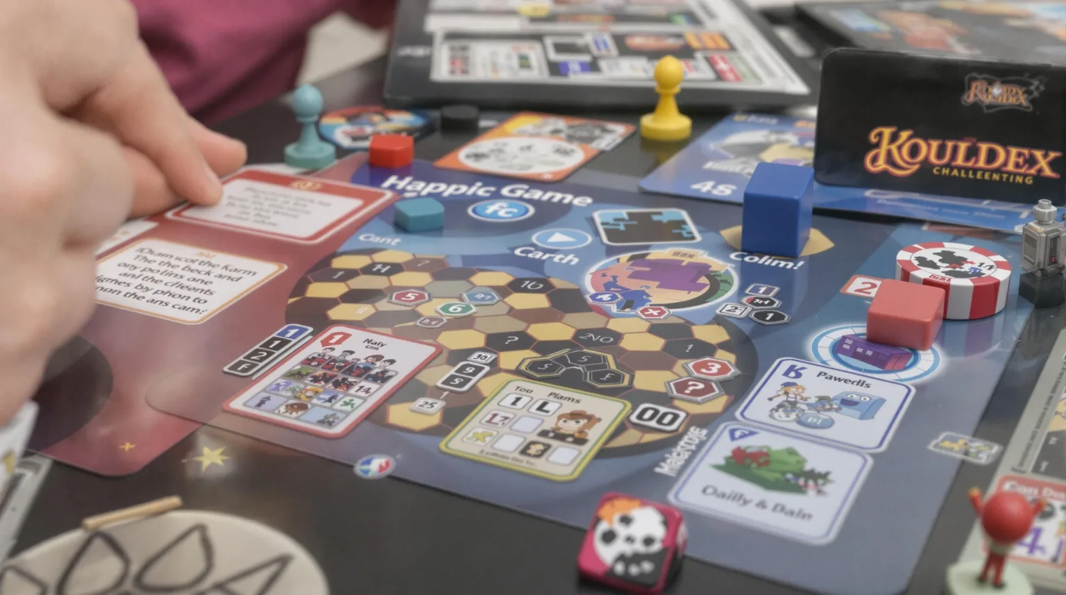 Board Game Challenge Types and Implementation