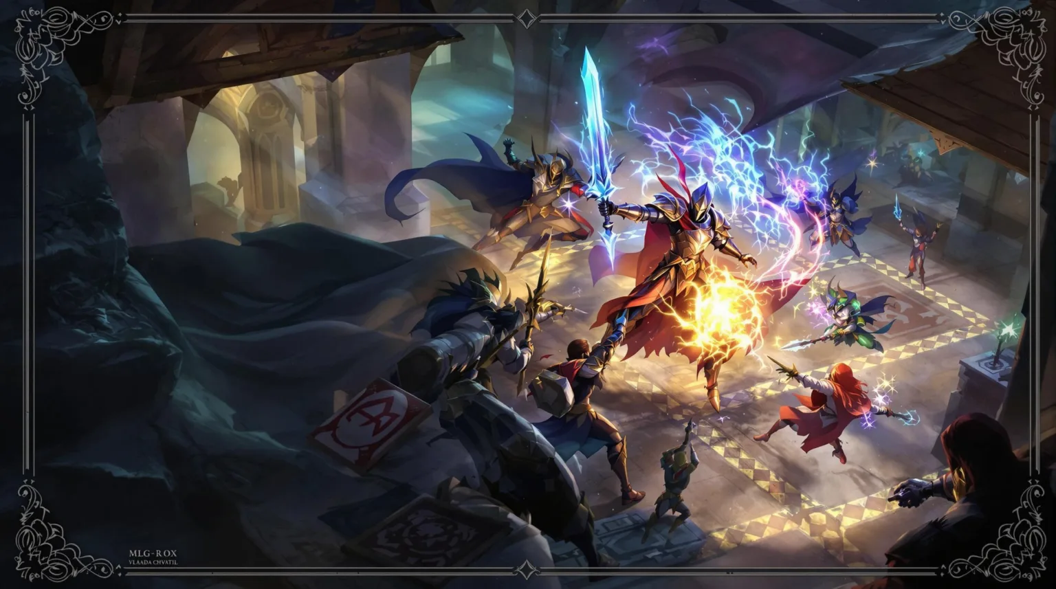 Board Game - Mage Knight (fantasy deck-building and tactical combat game by Vlaada Chvátil)