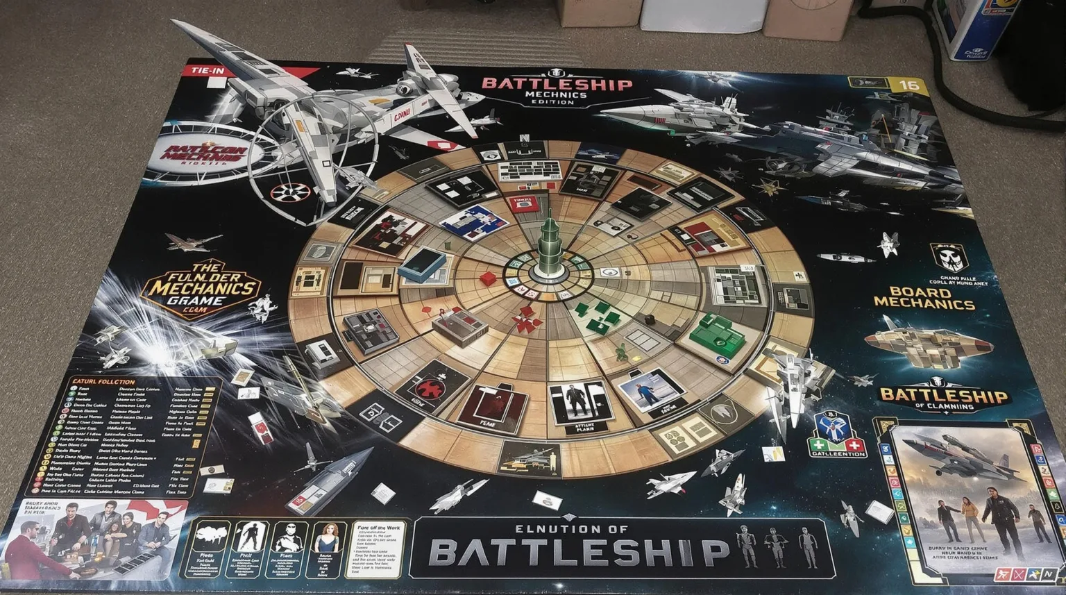 Battleship Movie Version Board Game: Features & Gameplay Board Game Mechanics of Battleship Movie Edition (2012 Film Tie-in)