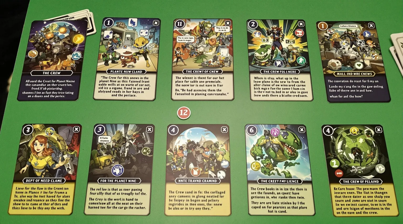 Board game mechanics and rules - The Crew: The Quest for Planet Nine cooperative trick-taking card game