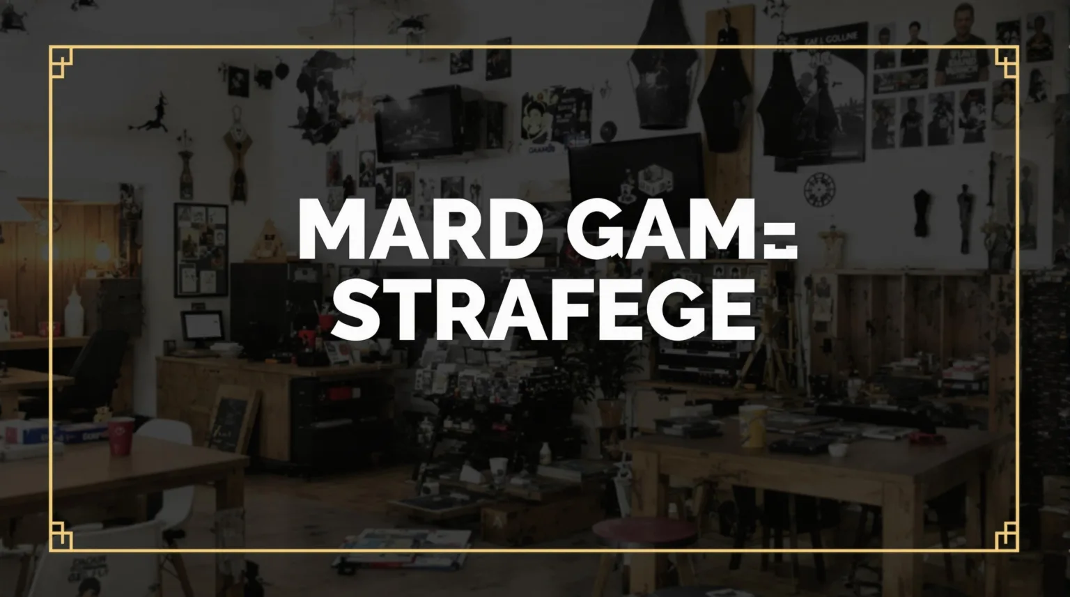 Marketing Strategy - Board Game Cafe Taglines