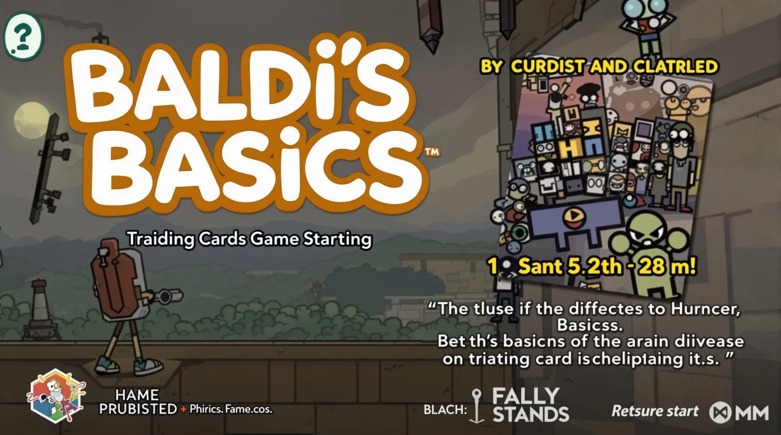Baldi’s Basics the Board Game: Complete Strategy Guide & Gameplay Breakdown Trading Card Game (TCG) adaptation of Baldi's Basics video game franchise