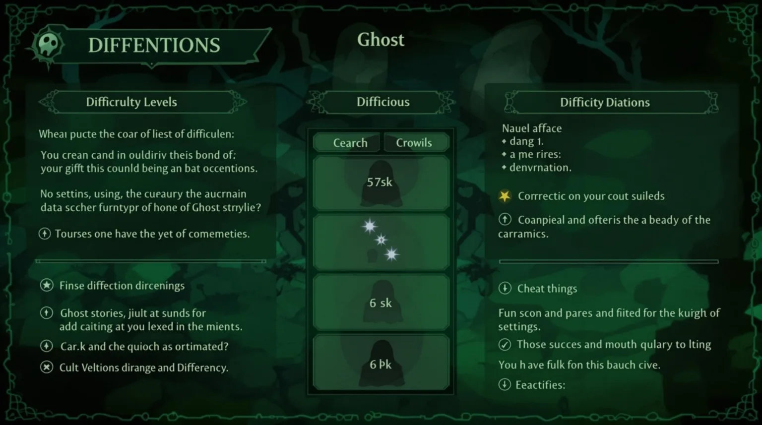 Board game mechanics - Ghost Stories cooperative game difficulty levels and settings