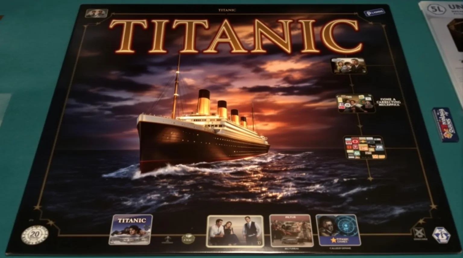 Board game mechanics and rules - Titanic: The Board Game (1998, Universal Games)
