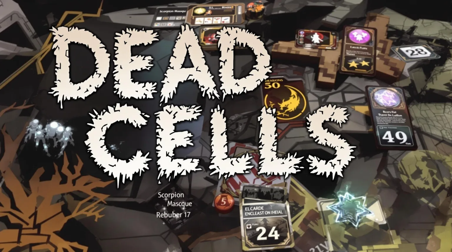 Video game to board game adaptation - Dead Cells (rogue-lite video game conversion to cooperative board game by Scorpion Masqué)