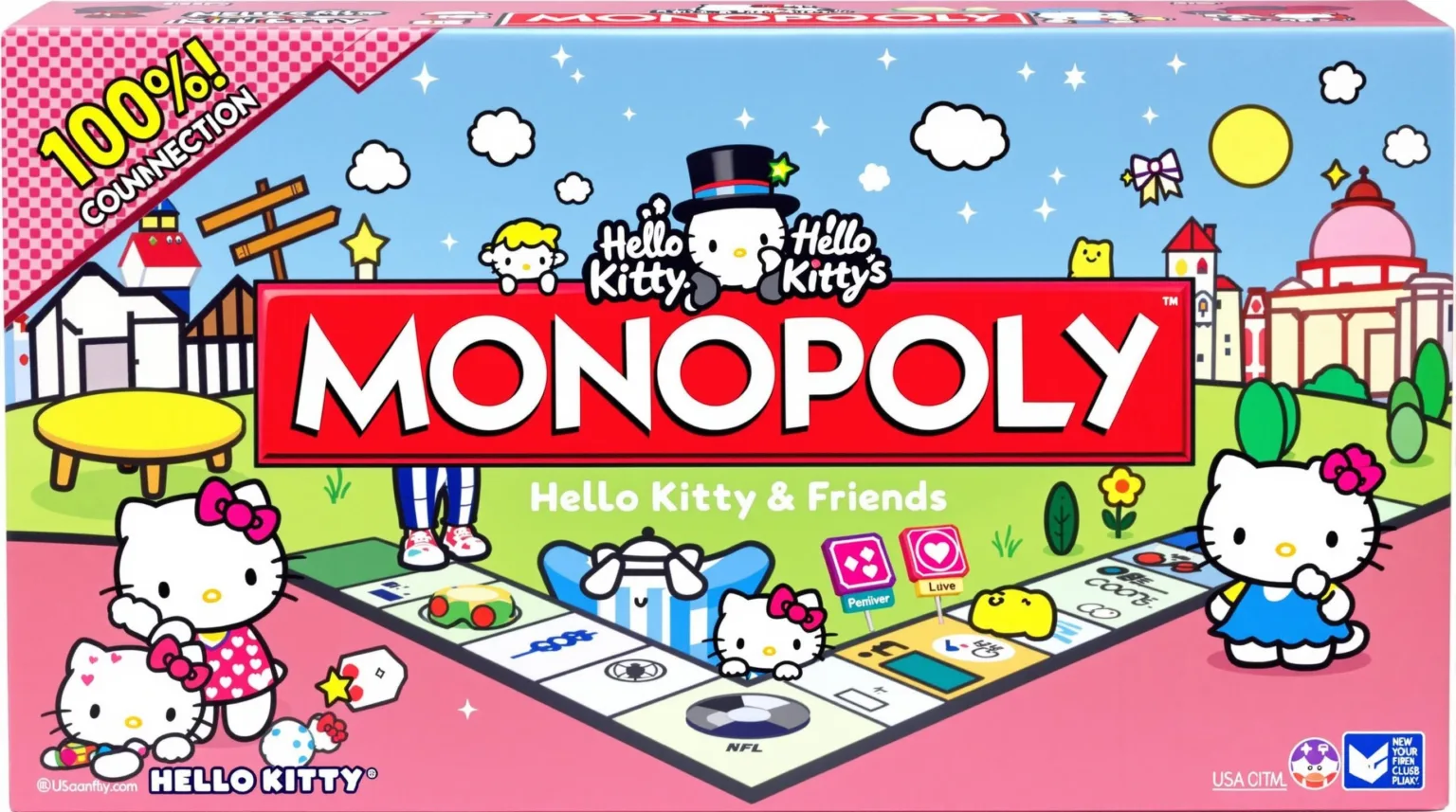 Board Games - Hello Kitty & Friends MONOPOLY Edition by USAopoly